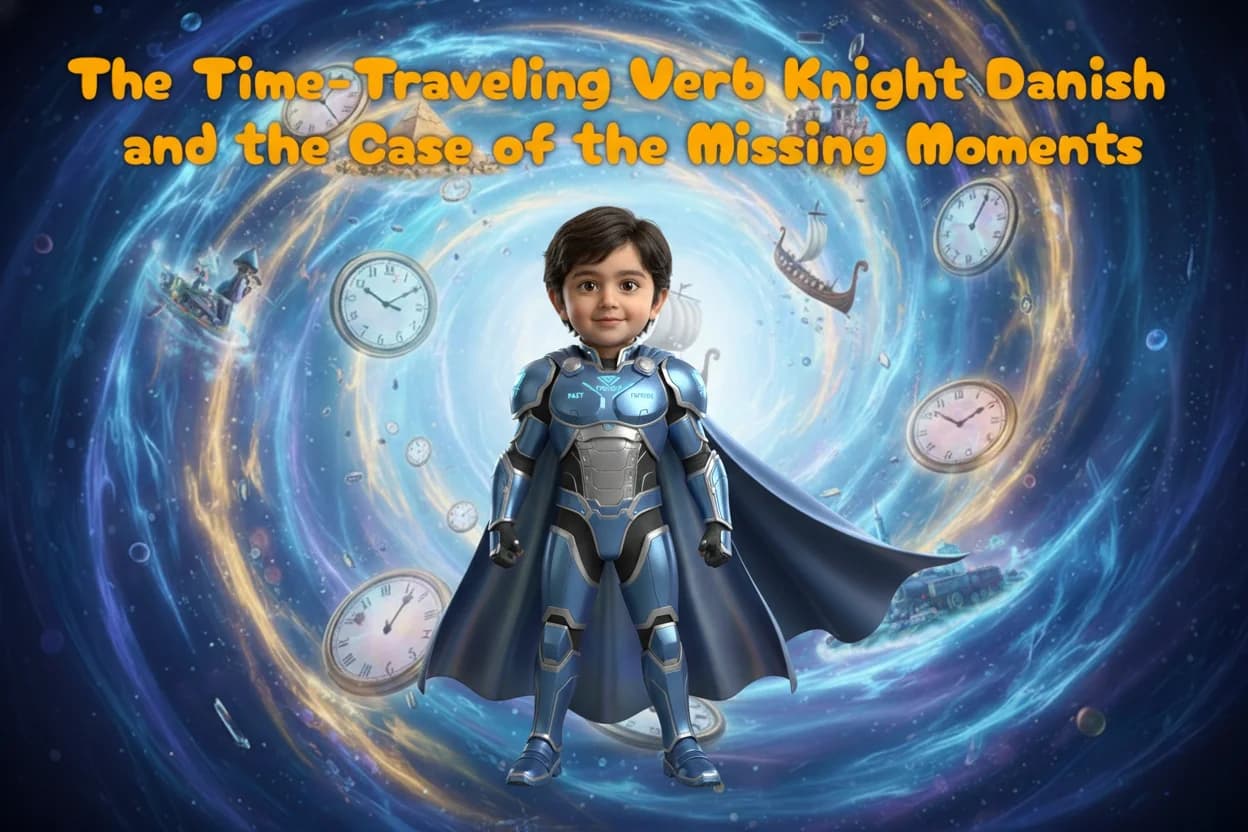 The Time-Traveling Verb Knight and the Case of the Missing Moments